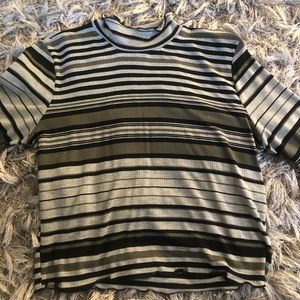 LA Hearts(PacSun) long sleeve striped top